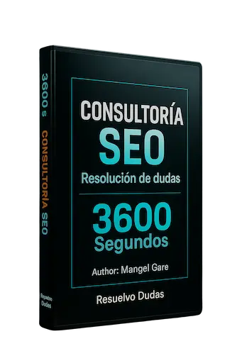 Imagen del servicio Consultoría SEO 3600 segundos de Mangel Gare, una sesión personalizada para resolver dudas y optimizar estrategias web.